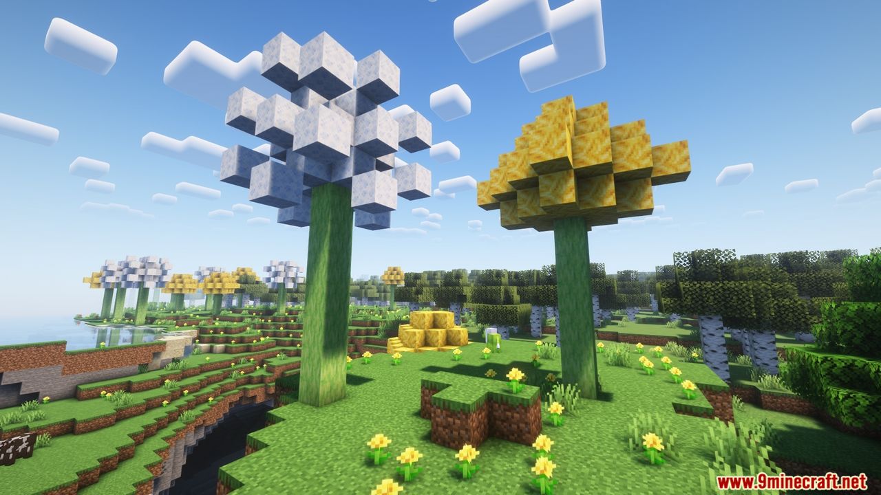 World of Wonder Mod (1.20.1, 1.16.5) - Dandelion Fields Biome 6