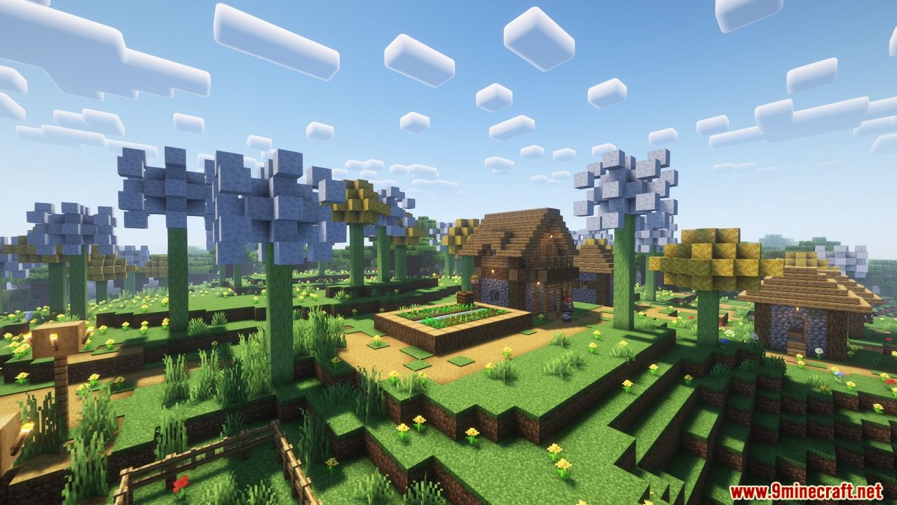 World of Wonder Mod (1.20.1, 1.16.5) - Dandelion Fields Biome 7