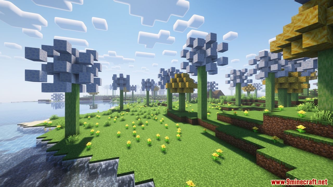 World of Wonder Mod (1.20.1, 1.16.5) - Dandelion Fields Biome 2