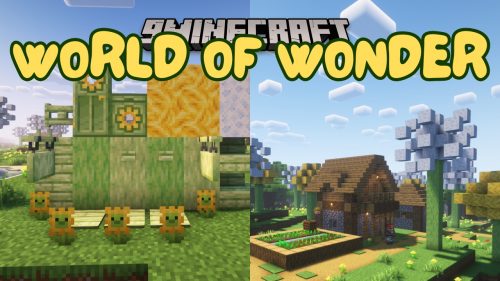 World of Wonder Mod (1.20.1, 1.16.5) – Dandelion Fields Biome Thumbnail