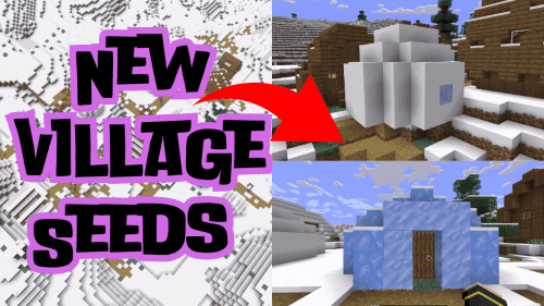 3 New Village Seeds For Minecraft (1.21) – Java/Bedrock Edition Thumbnail