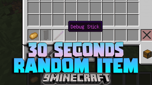 30 Seconds Random Item Data Pack (1.21.1, 1.20.1) – Surprise Items Every Interval Thumbnail