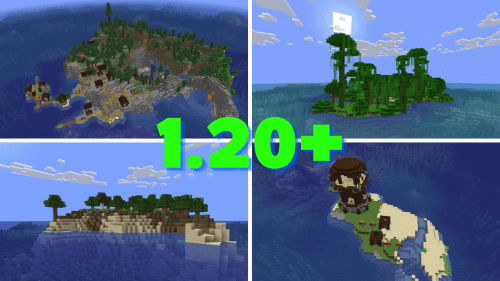 5 Best Minecraft Survival Seeds (1.20.6, 1.20.1) – Java/Bedrock Edtion Thumbnail