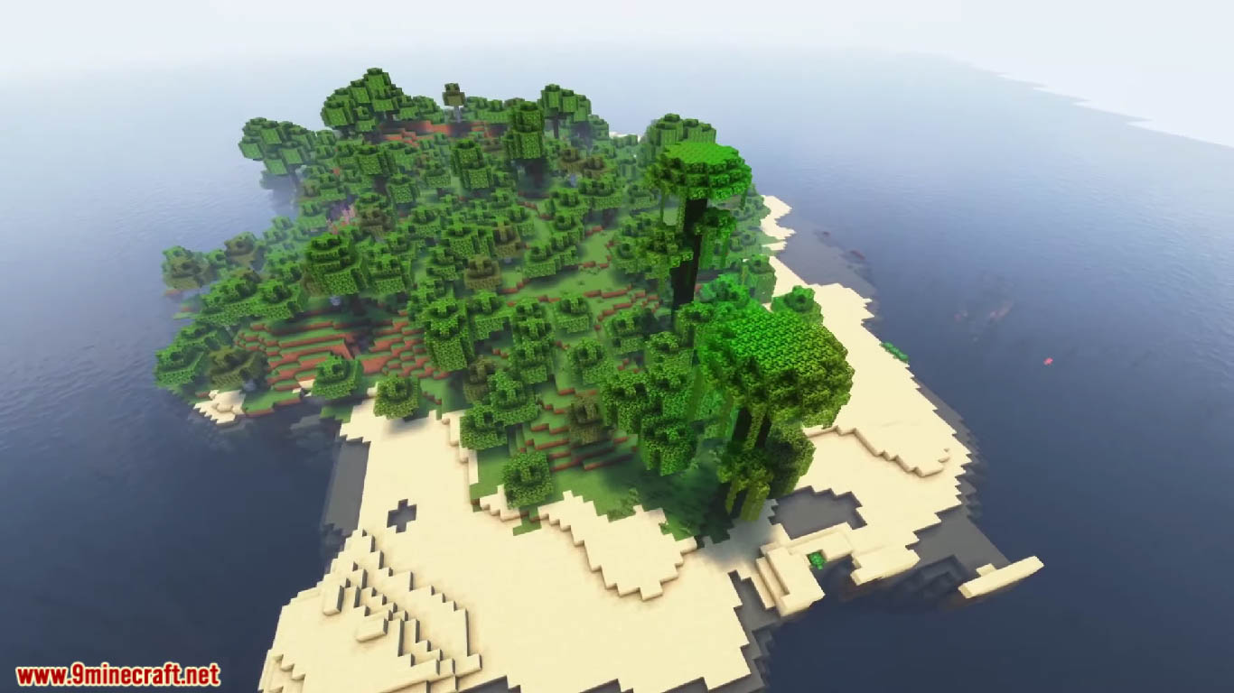 5 New Island Seeds For Minecraft (1.21.1, 1.21) - Java/Bedrock Edition 17