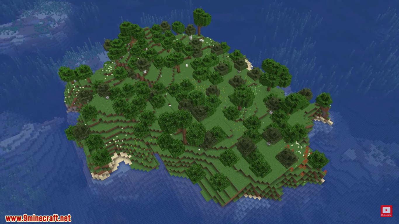 5 New Small Survival Island Seeds For Minecraft (1.20.6, 1.20.1) - Java/Bedrock Edition 7