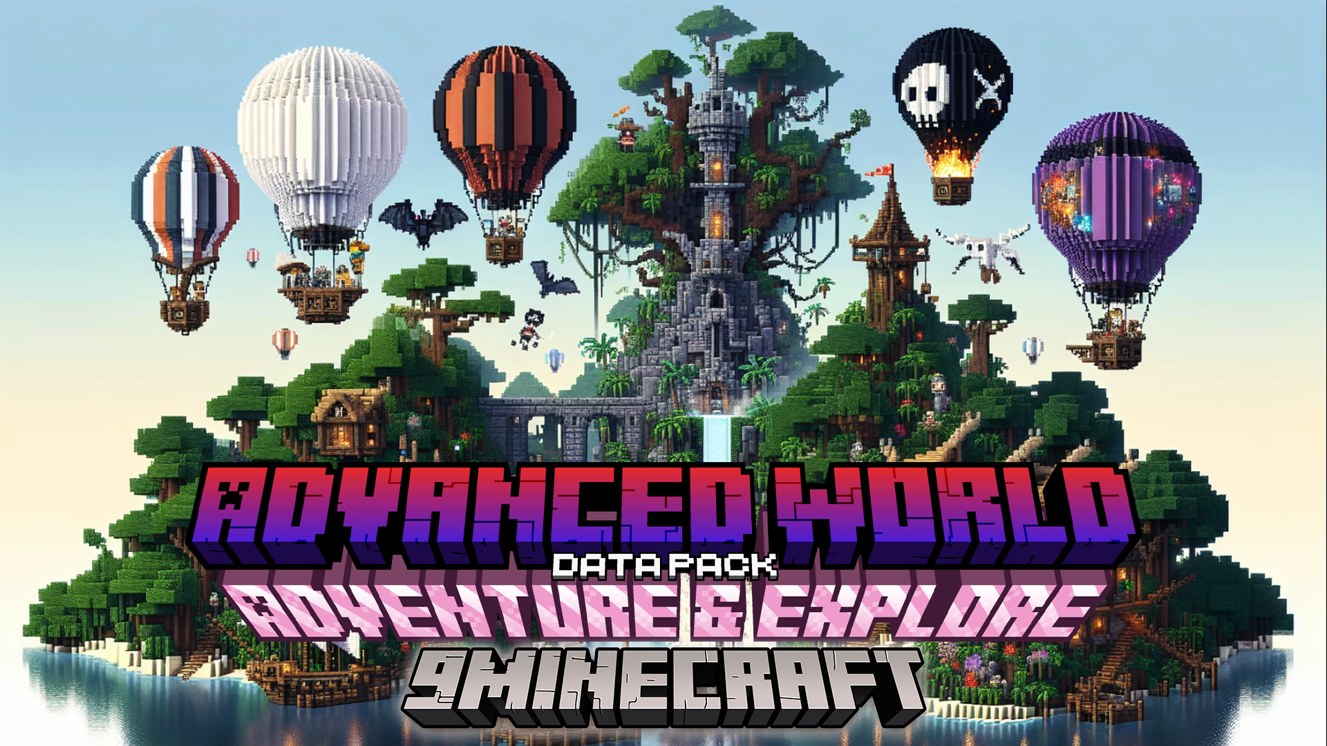 Advanced World: Adventure & Explore Data Pack (1.21.1, 1.20.1) - Breathes New Life Into Minecraft 1