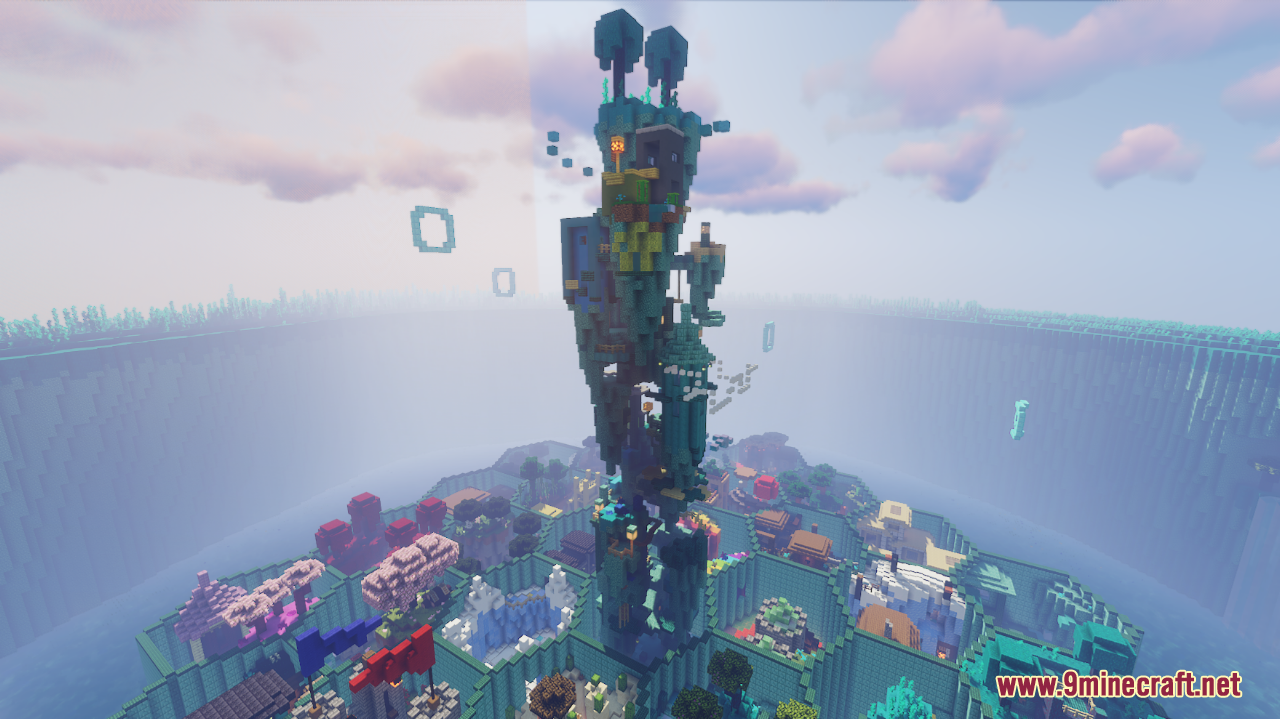 Aqua Parkour Map (1.21.1, 1.20.1) - An Aquatic Twist 4