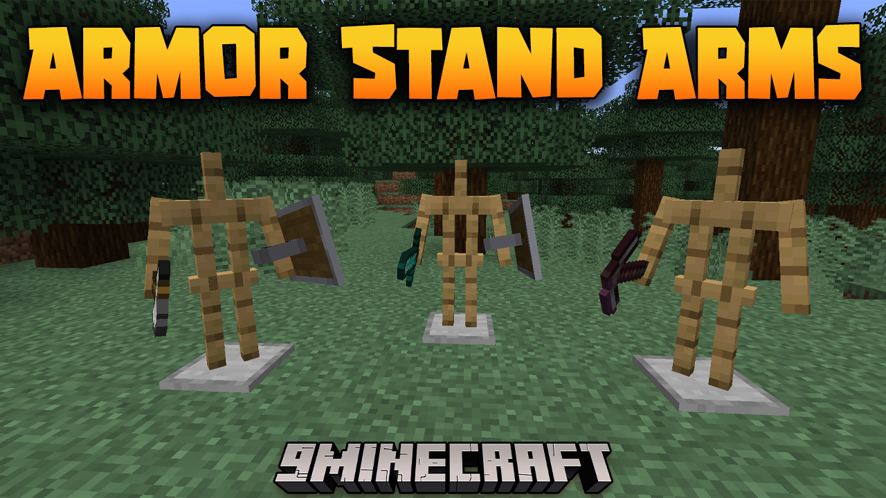 Armor Stand Arms Mod (1.21.1, 1.20.1) - Armor Stand Improvements 1