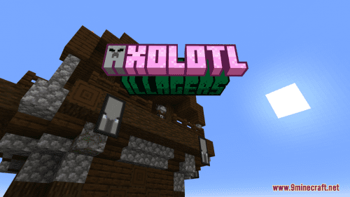 Axolotl Illagers Resource Pack (1.21.1, 1.20.1) – Texture Pack Thumbnail