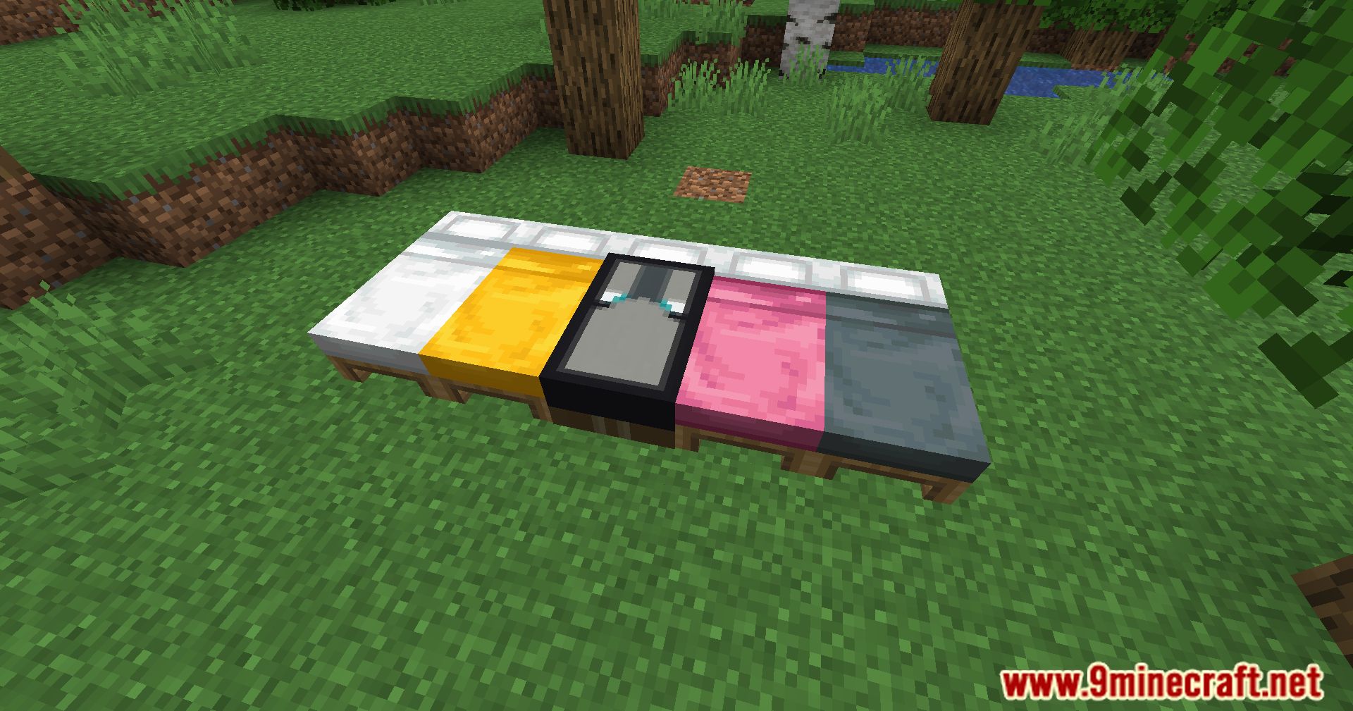 Banner Bedsheets Mod (1.21.1, 1.20.1) - Make Your Bed Unique 11