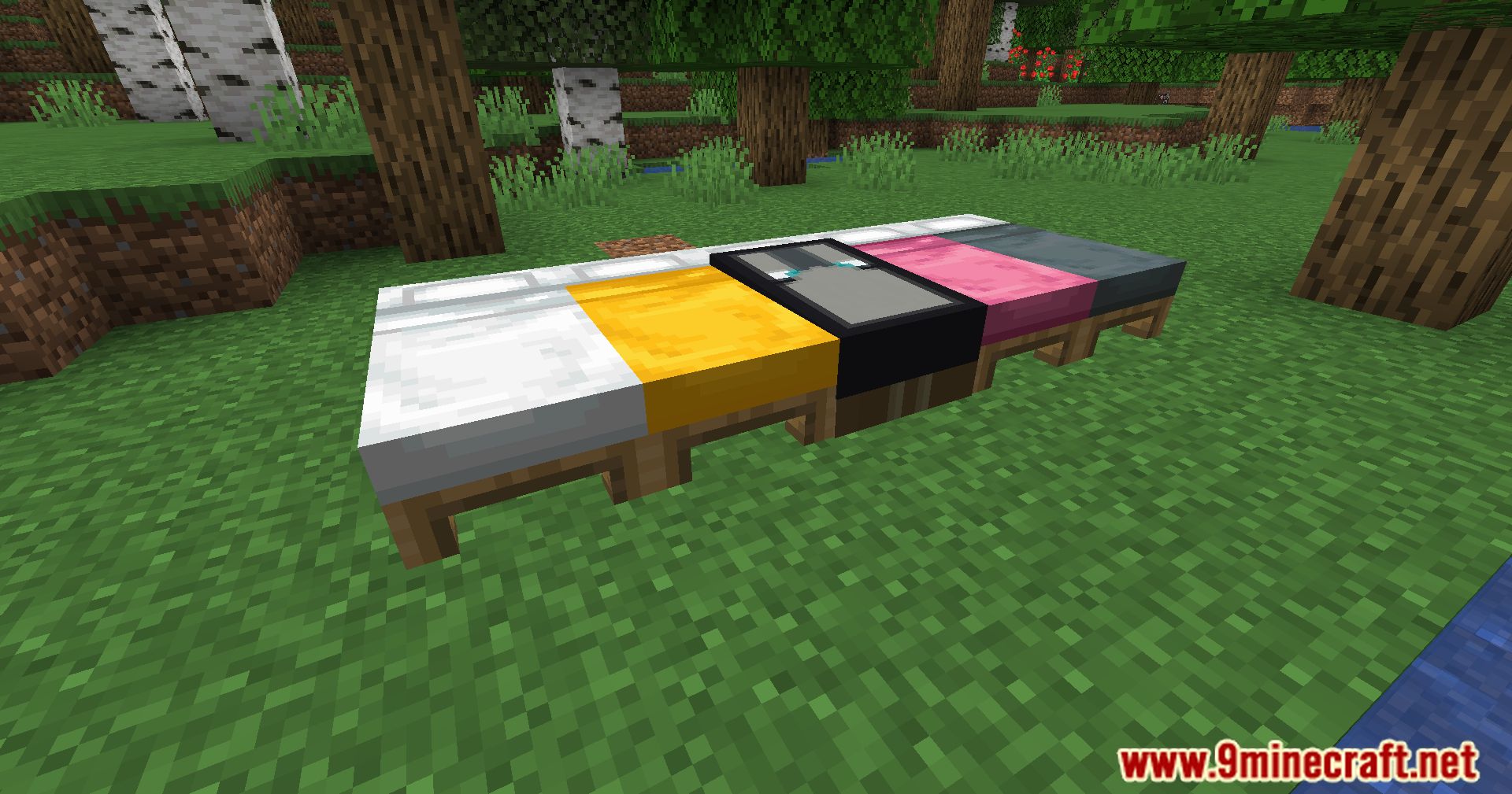 Banner Bedsheets Mod (1.21.1, 1.20.1) - Make Your Bed Unique 10