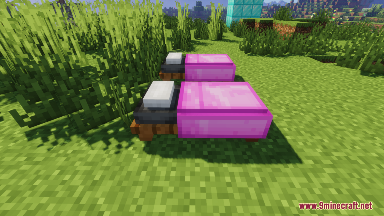 Better 3D Beds Resource Pack (1.21.1, 1.20.1) - Texture Pack 6