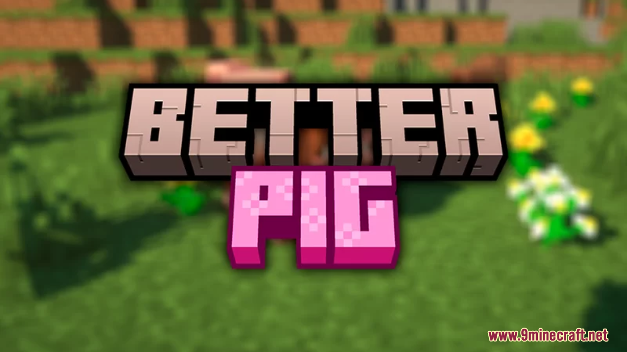 Better Pig Resource Pack (1.21.1, 1.20.1) - Texture Pack 1