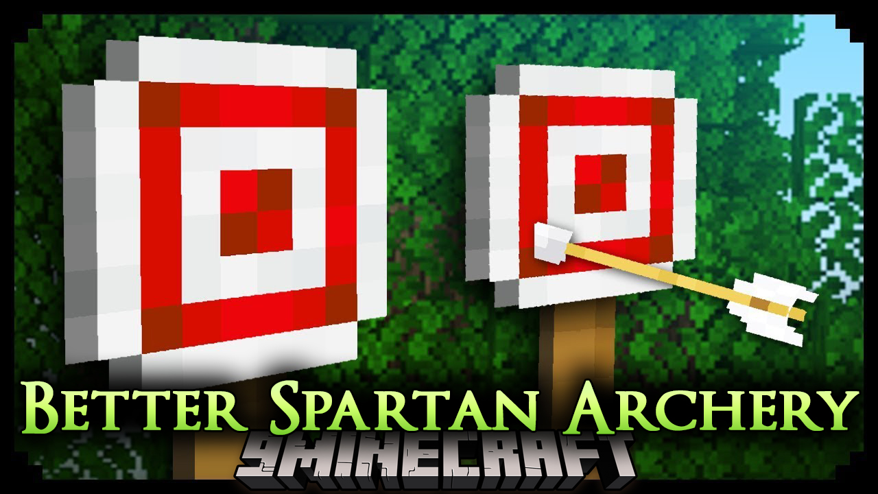 Better Spartan Archery Mod (1.16.5, 1.12.2) - Adding Bonus Damage 1