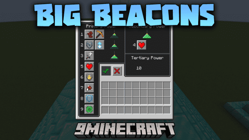 Big Beacons Mod (1.21.1, 1.19.3) – Maximize Your Beacons Potential Thumbnail