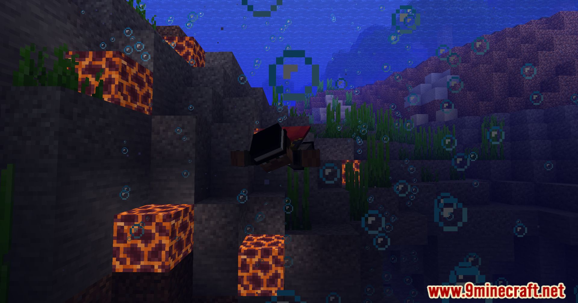 Blocky Bubbles Mod (1.21.1, 1.20.1) - Fast Bubbles For Java Edition 11