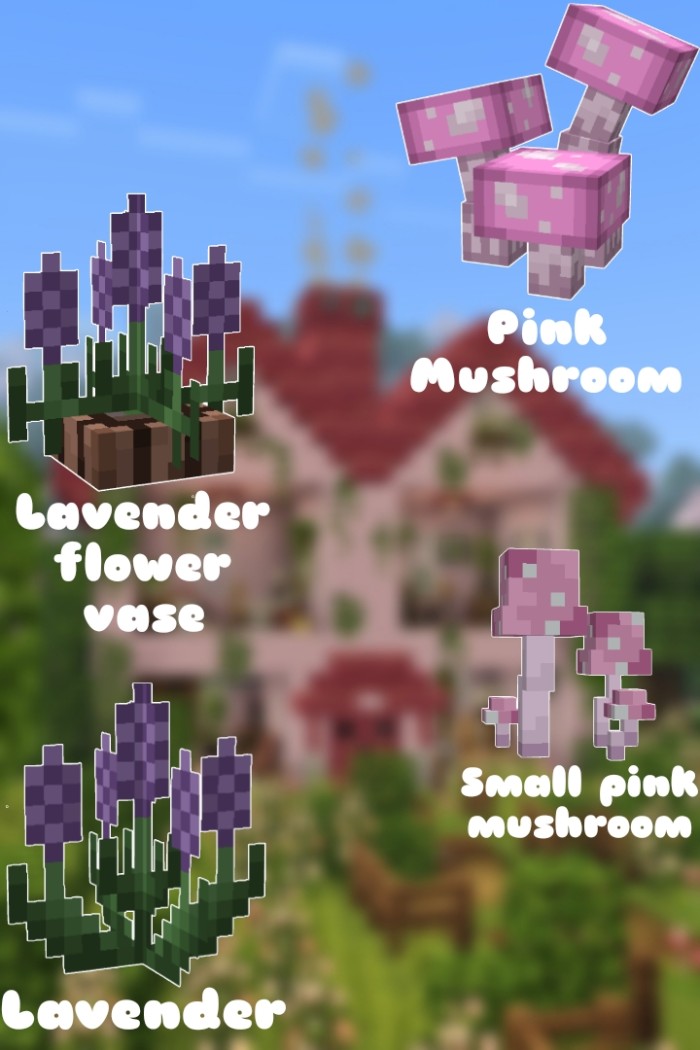 Blossom Decorations CIT Addon (1.21) - MCPE/Bedrock Mod 6