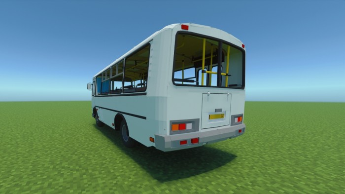 Bus PAZ 3205 Addon (1.21) - MCPE/Bedrock Car Mod 5