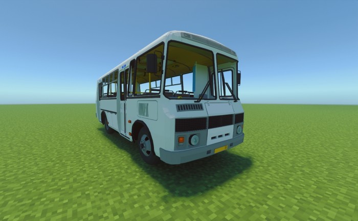 Bus PAZ 3205 Addon (1.21) - MCPE/Bedrock Car Mod 6