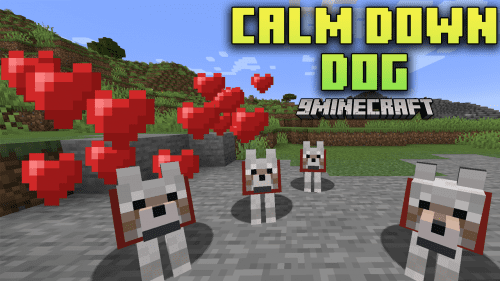 Calm Down Dog Mod (1.21.1, 1.20.1) – Bring More Love To Your Minecraft World Thumbnail