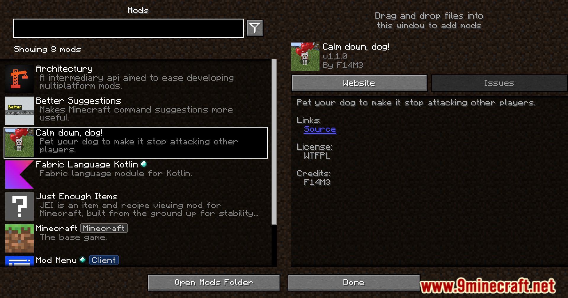 Calm Down Dog Mod (1.21.1, 1.20.1) - Bring More Love To Your Minecraft World 2