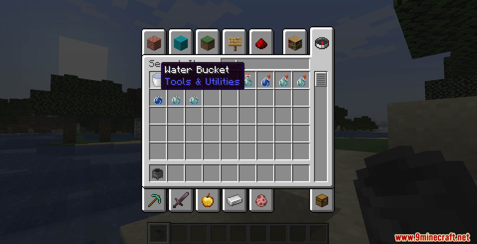 Cauldron Concrete Powder Data Pack (1.21.1, 1.20.1) - Simplify Your Concrete Crafting 3