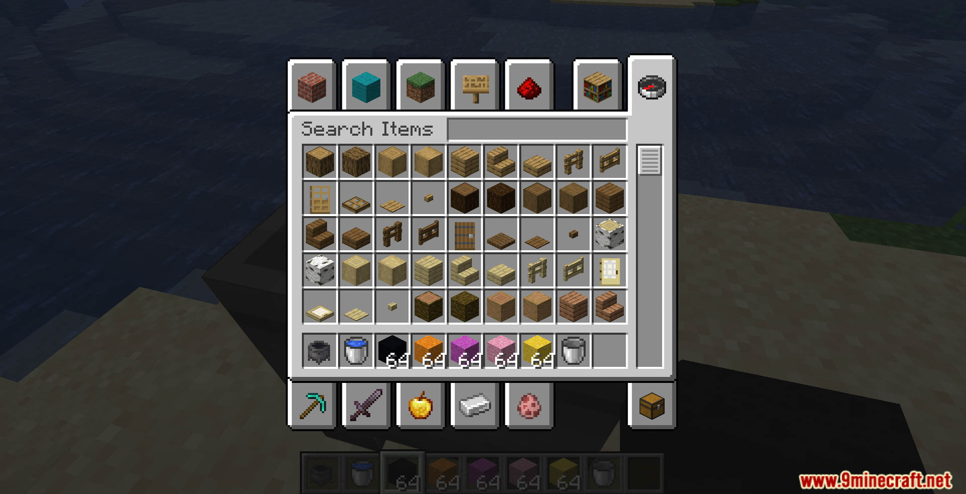 Cauldron Concrete Powder Data Pack (1.21.1, 1.20.1) - Simplify Your Concrete Crafting 6