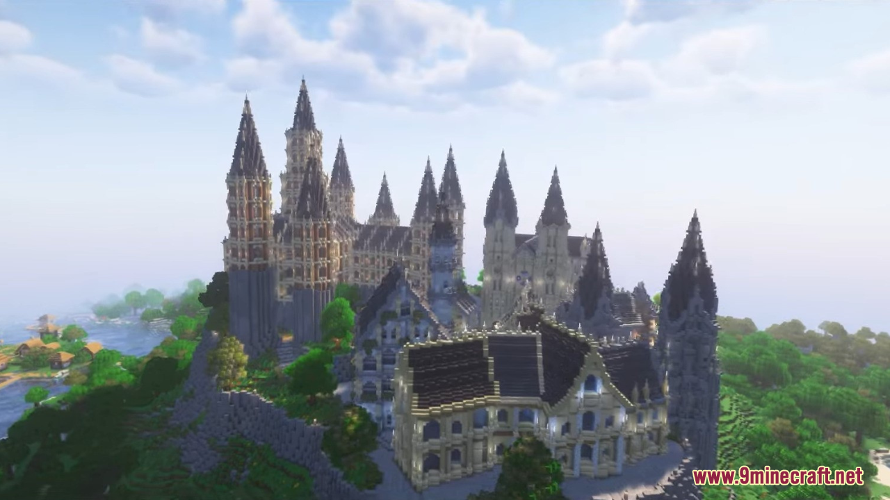 Cité Rayonannante Map (1.21.1, 1.20.1) - Gothic Architecture 4