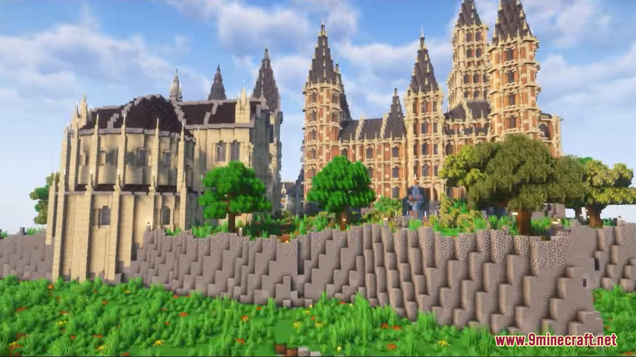 Cité Rayonannante Map (1.21.1, 1.20.1) - Gothic Architecture 7