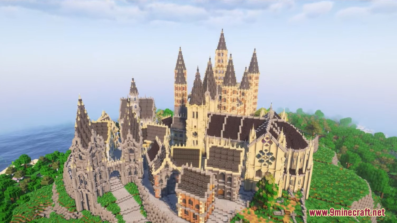 Cité Rayonannante Map (1.21.1, 1.20.1) - Gothic Architecture 10