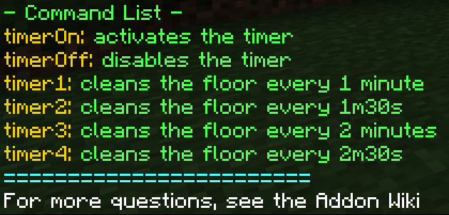 Cleaner Floor Addon (1.21) - MCPE/Bedrock Mod 4