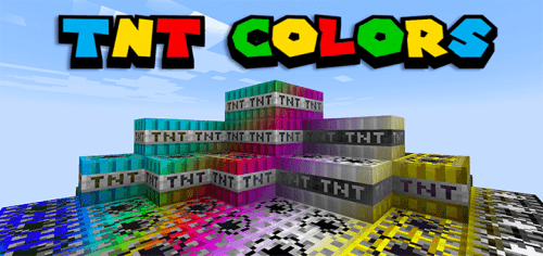 Colorful TNTs Addon (1.21) – MCPE/Bedrock Mod Thumbnail