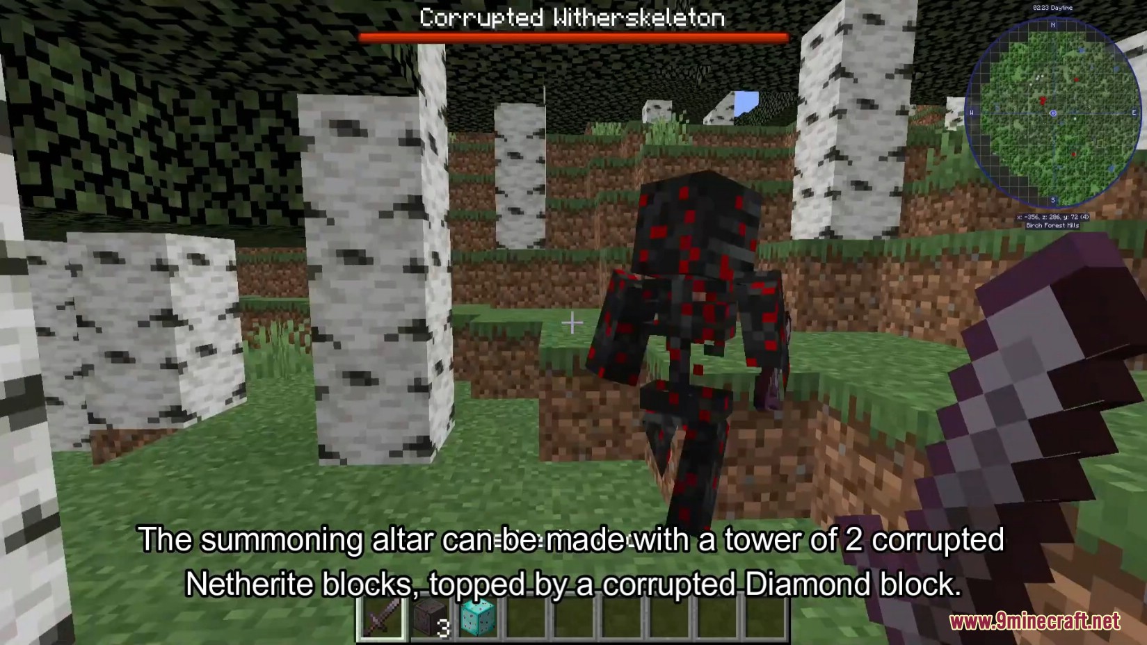 Corrupted Witherskeleton Boss Mod (1.18.2, 1.16.5) - New End Boss 5