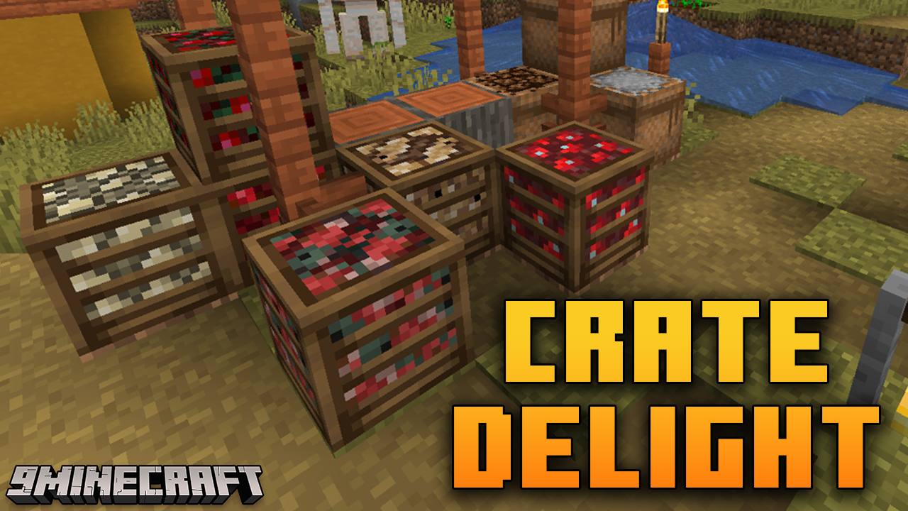 Crate Delight Mod (1.21.1, 1.20.1) - Aesthetic Storage Solutions 1