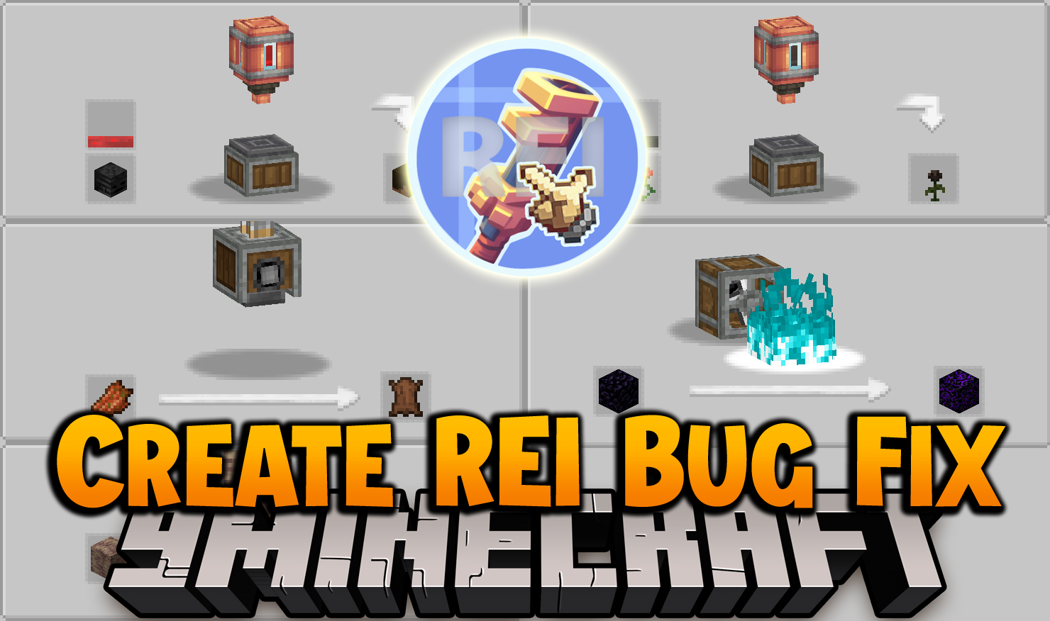 Create REI Bug Fix Mod (1.20.1, 1.19.2) - Fix Recipe Display on REI 1