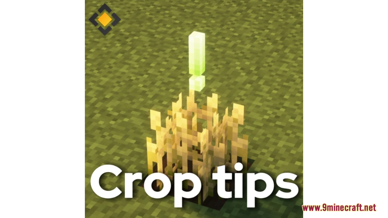 Crop Tips Resource Pack (1.21.1, 1.20.1) - Texture Pack 1