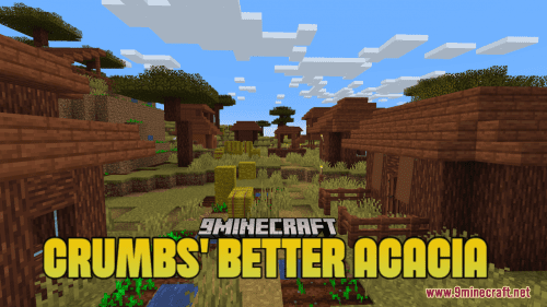 Crumbs’ Better Acacia Resource Pack (1.21.1, 1.20.1) – Texture Pack Thumbnail