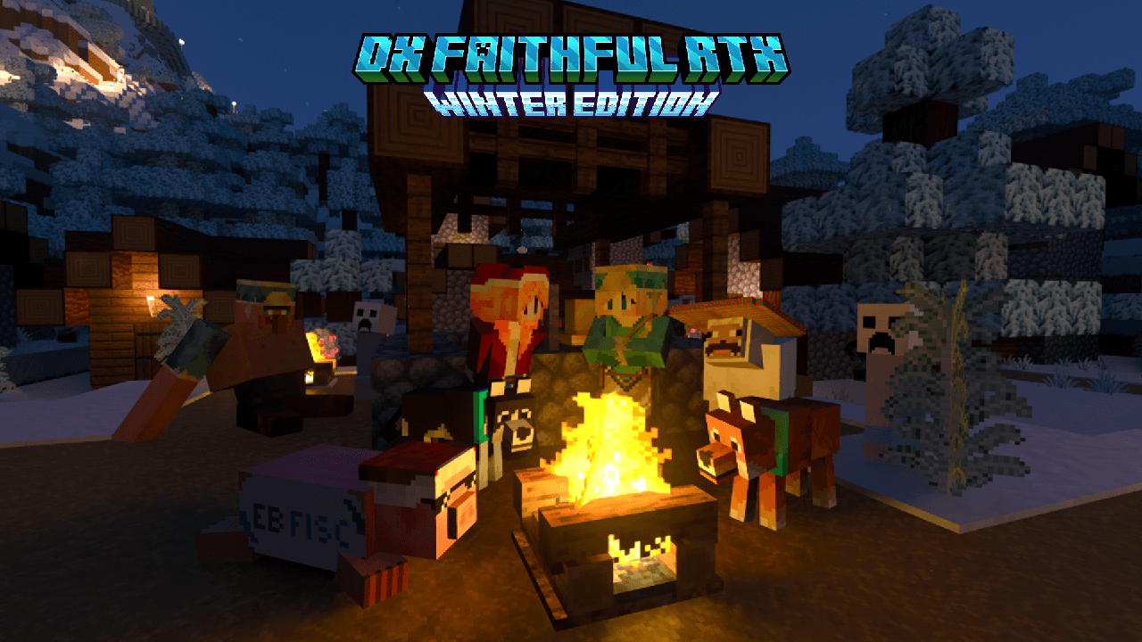 DX Faithful RTX Texture Pack (1.21) - MCPE/Bedrock 5