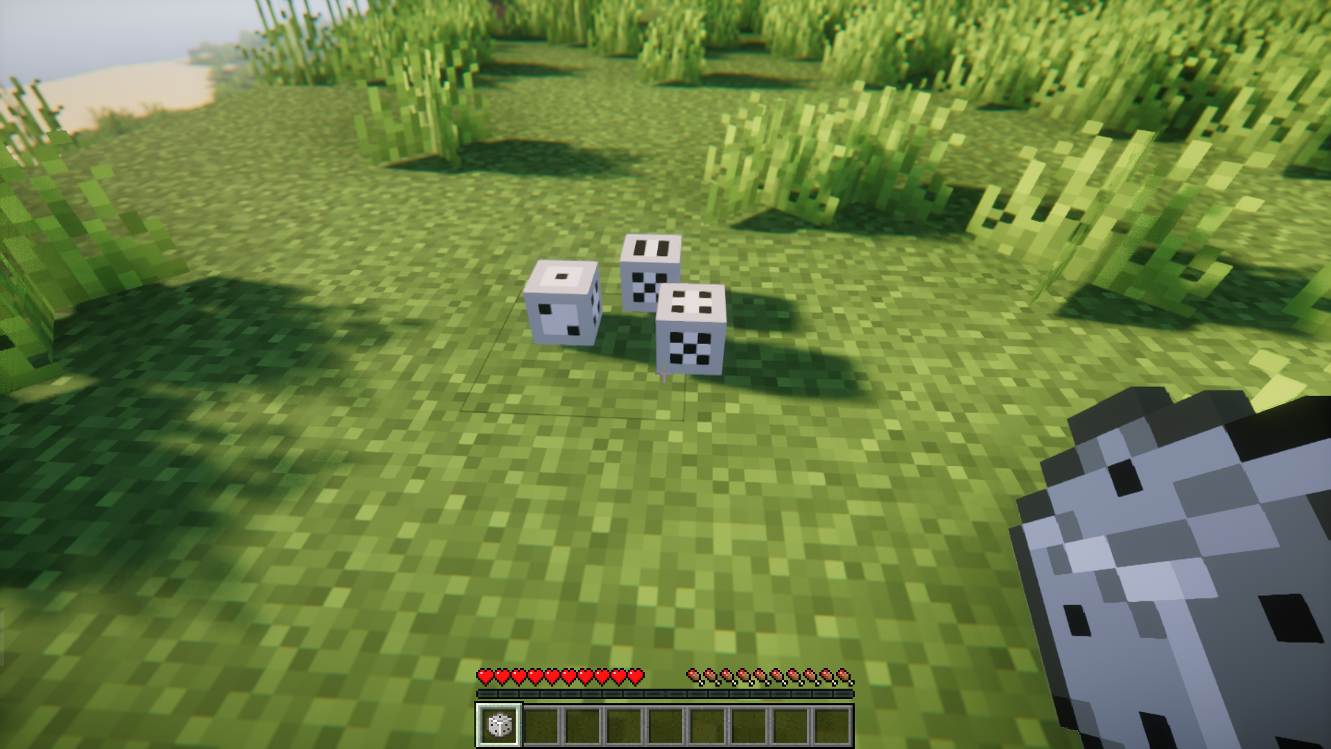 Mr Unknown Dice Mod (1.20.1, 1.18.2) - Sixteen Throwable Dies 7