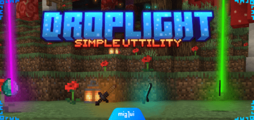 Droplight Addon (1.21) – MCPE/Bedrock Mod Thumbnail