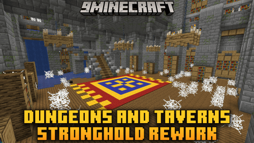 Dungeons And Taverns Stronghold Rework Mod (1.21.1, 1.20.1) – Transform Your Strongholds Thumbnail