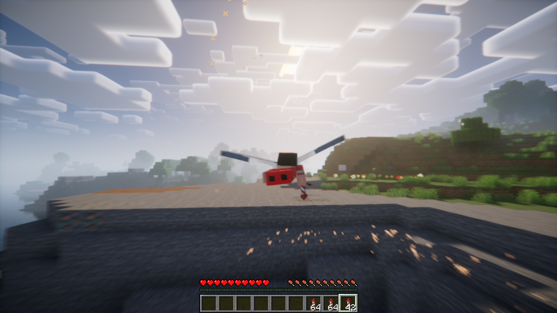 Elytra Recast Mod (1.20.4, 1.20.1) - Flight Continuity Upon Landing 5