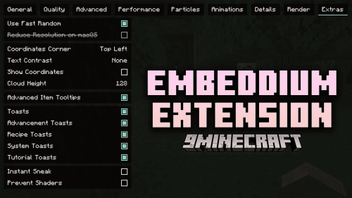 Embeddium Extension Mod (1.16.5) – Performance And Rendering Fixes Thumbnail