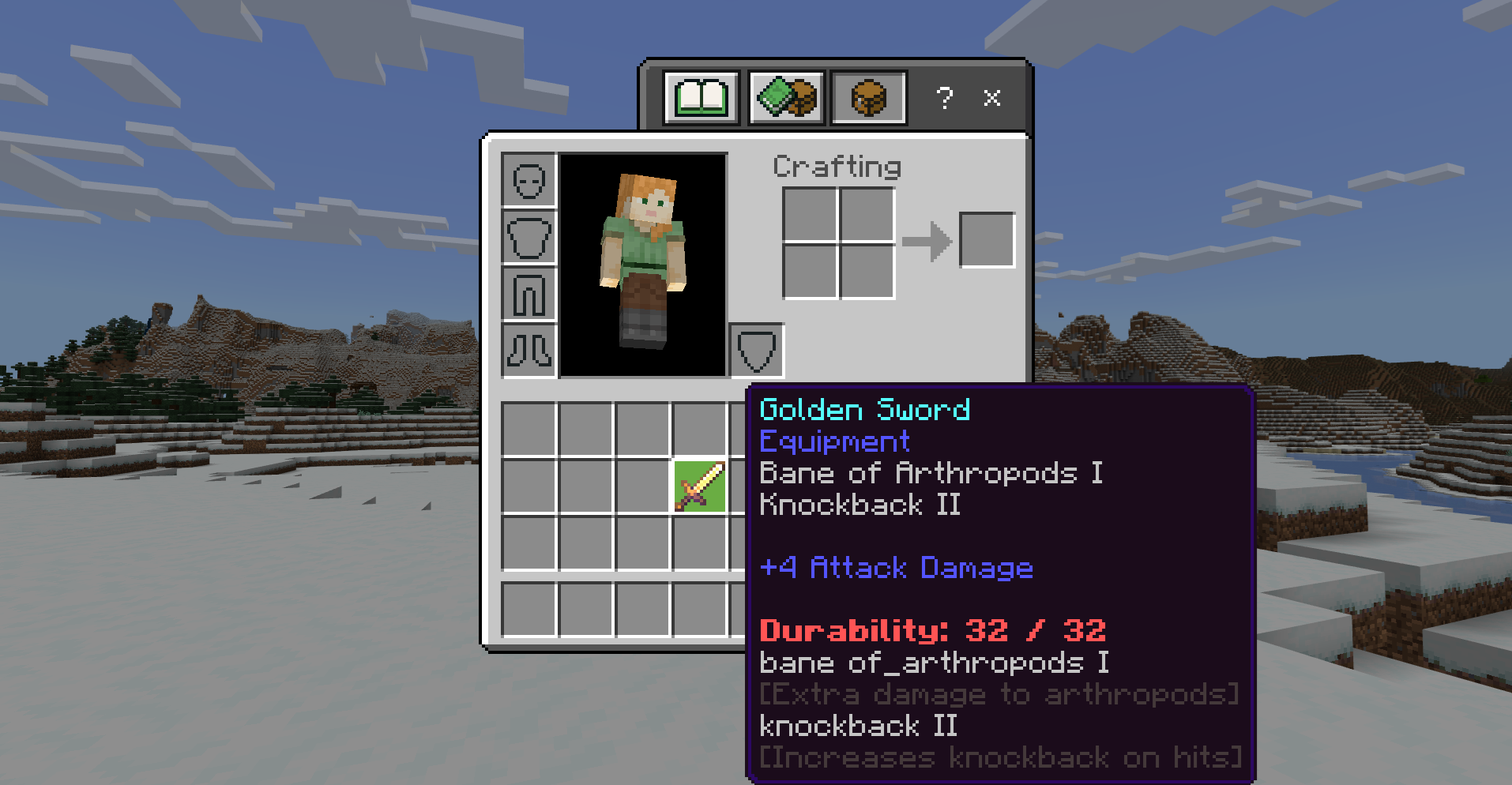 Enchantment Descriptions Addon (1.21) - MCPE/Bedrock Mod 2