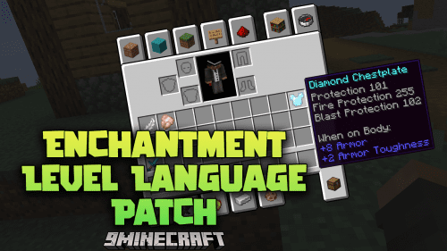 Enchantment Level Language Patch Mod (1.21.1, 1.20.1) – Clear And Concise Enchantment Levels Thumbnail