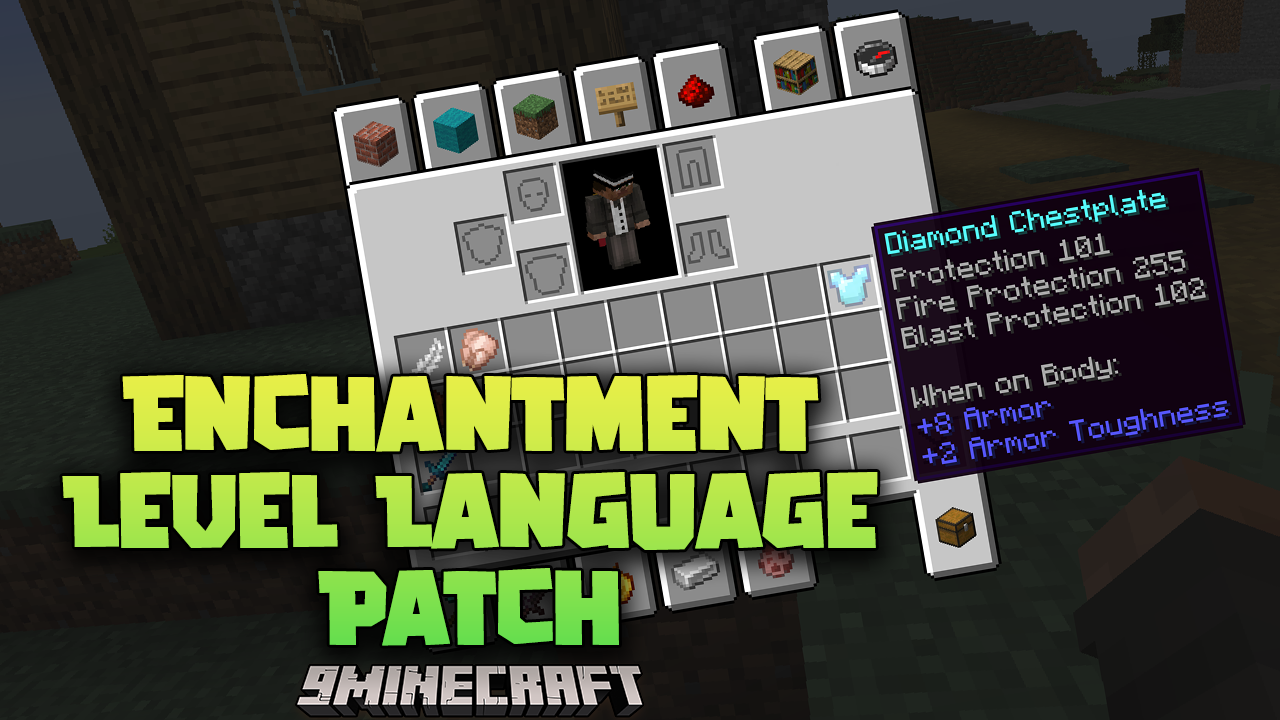 Enchantment Level Language Patch Mod (1.21.1, 1.20.1) - Clear And Concise Enchantment Levels 1