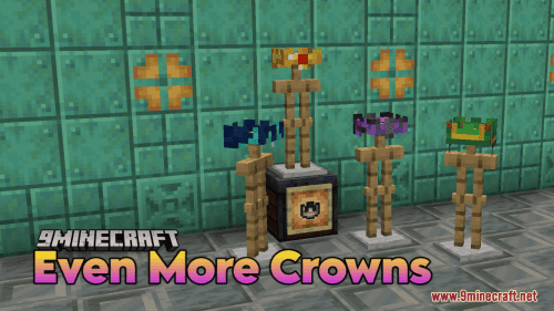 Even More Crowns Resource Pack (1.21.1, 1.20.1) – Texture Pack Thumbnail