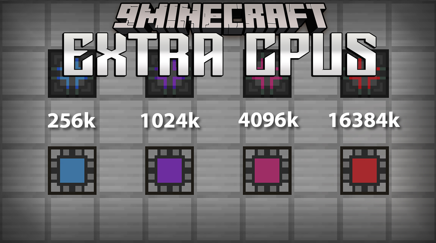 Extra CPUs Mod (1.12.2) - Additional Crafting Storage 1