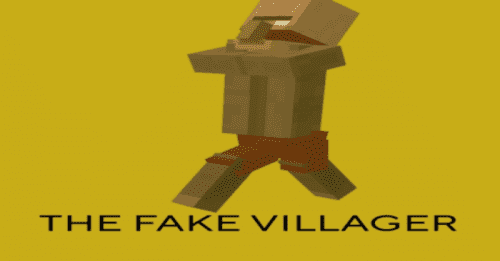 Fake Villager Addon (1.21) – MCPE/Bedrock Mod Thumbnail