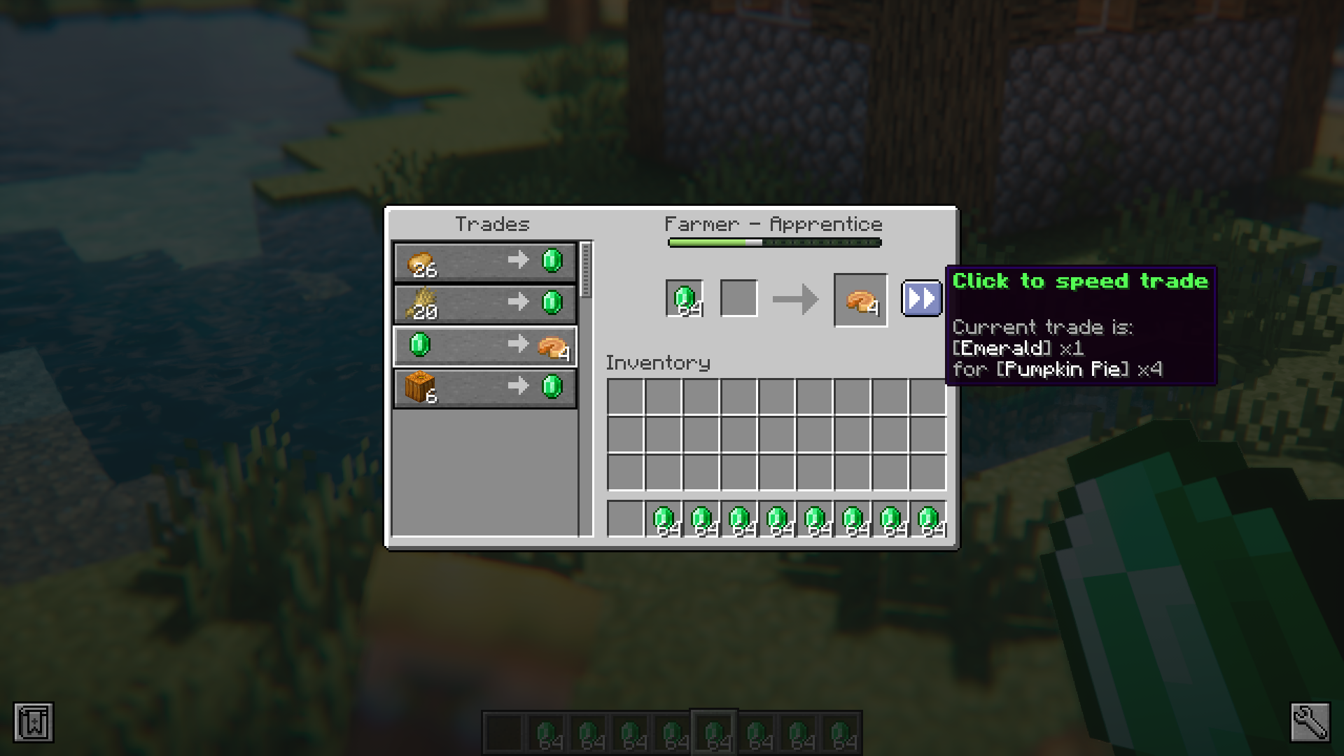 Fast Trading Mod (1.21.1, 1.20.1) - Adds A Quick Trading Button 6